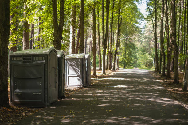Porta potty delivery and setup in Mamou, LA